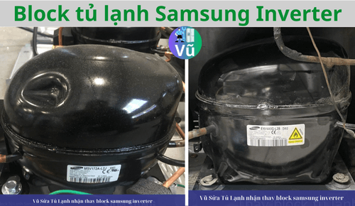 Block tủ lạnh Samsung Inverter