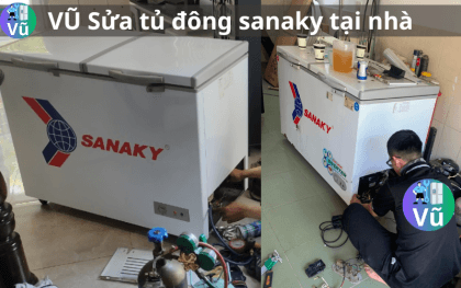 VŨ Sửa tủ đông sanaky tại nhà