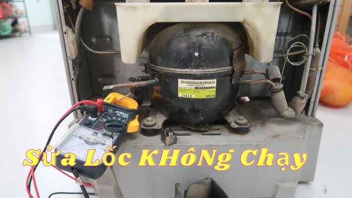 sửa lốc tủ lạnh không chạy
