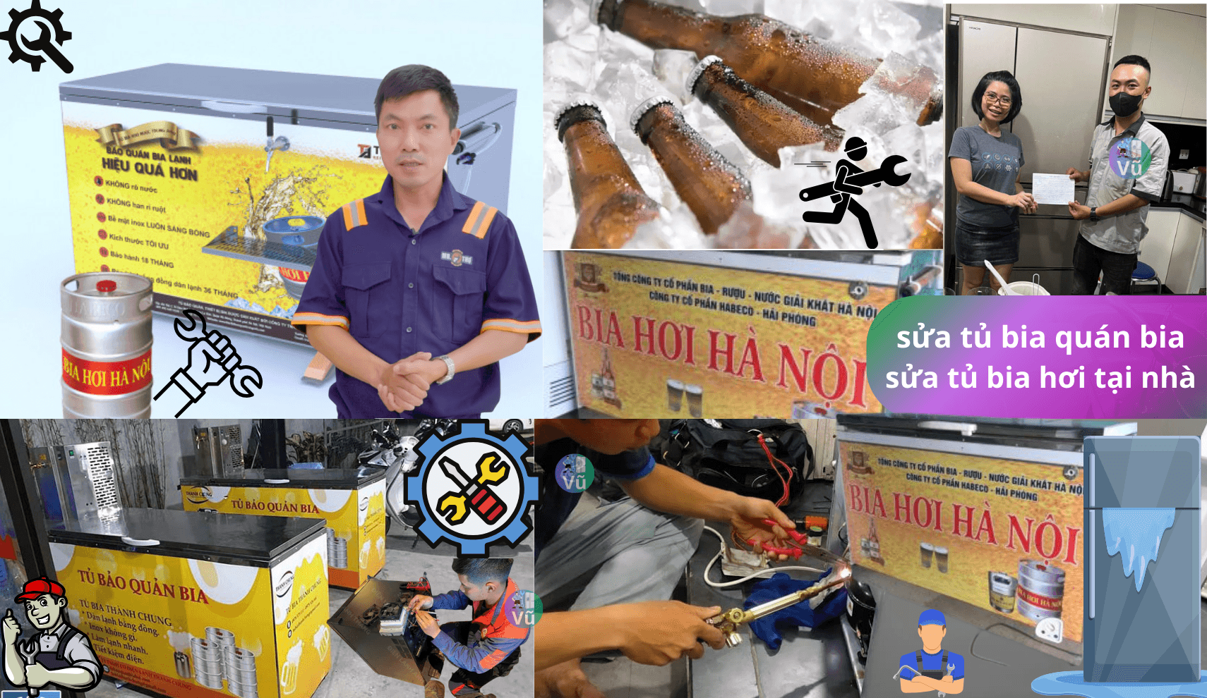 sửa tủ bia hơi tại quán bia sửa tủ bia hơi tại nhà