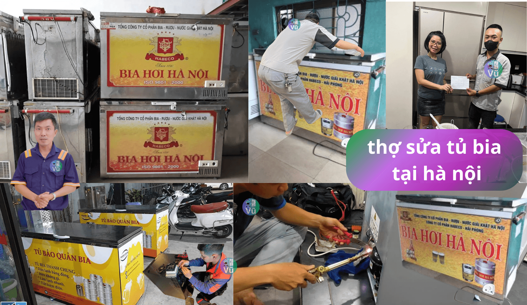 thợ sửa tủ bia tại hà nội