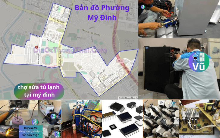 thợ sửa tủ lạnh tại Mỹ Đình